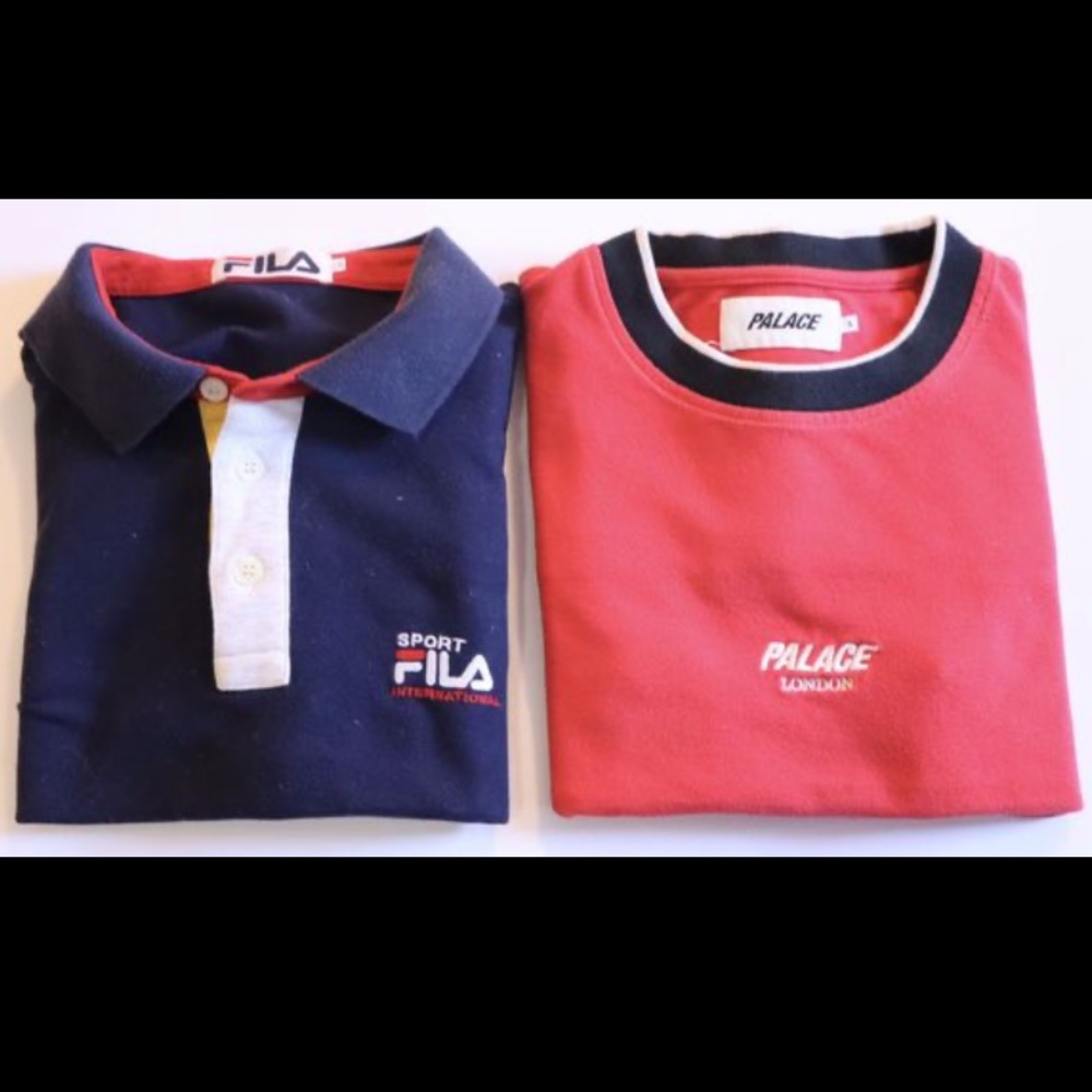 Palace London Shirt & Vintage European FILA Polo